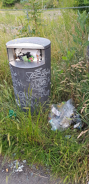 Mülleimer 13.6.2025